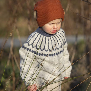 Sloyfe Sweater in Viking of Norway Alpaca Liten Storm PDF