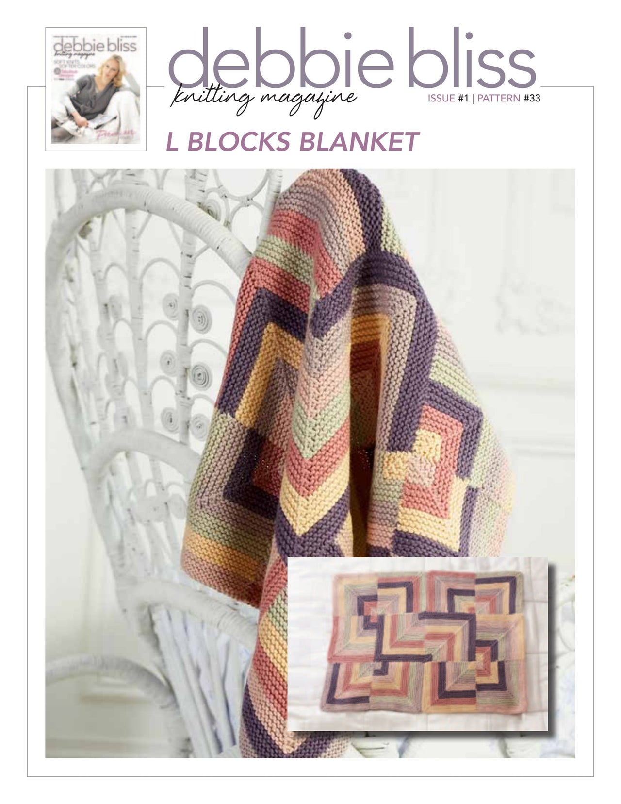 Debbie Bliss L Blocks Blanket PDF