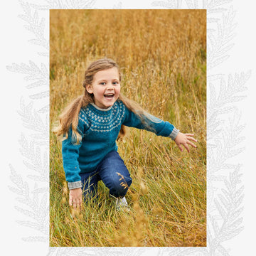 Willow & Lark Wren Child's Sweater Knitting Pattern
