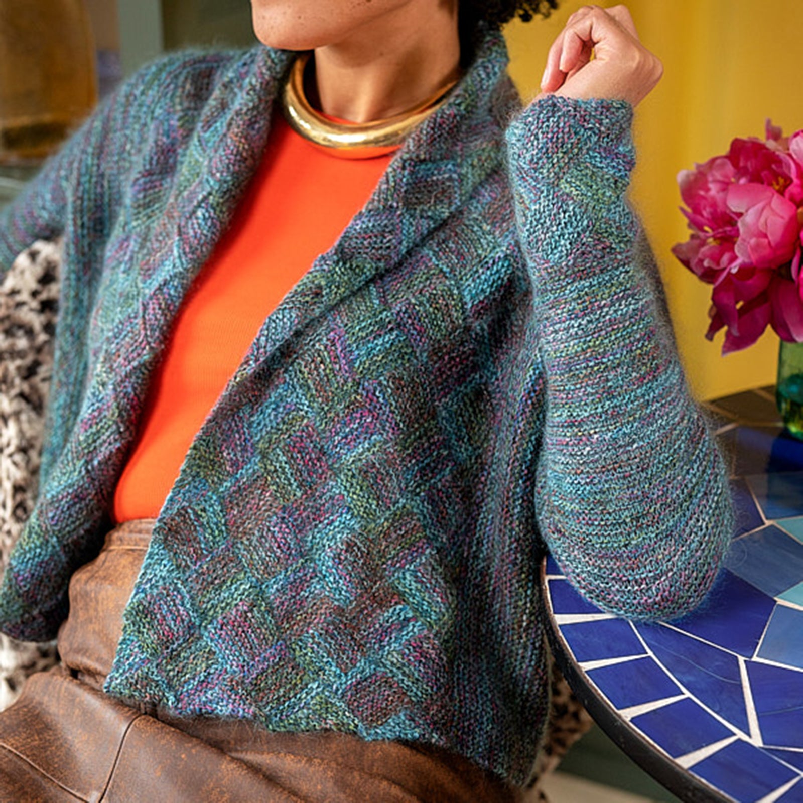 Berroco Archaos Cardigan Knitting Pattern
