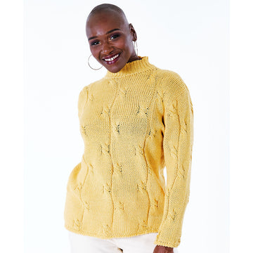 Trendsetter Yarns 6100R Pure Love - Alternating Cable Pullover PDF
