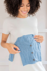 Rowan Bluebell Cardigan Knitting Pattern