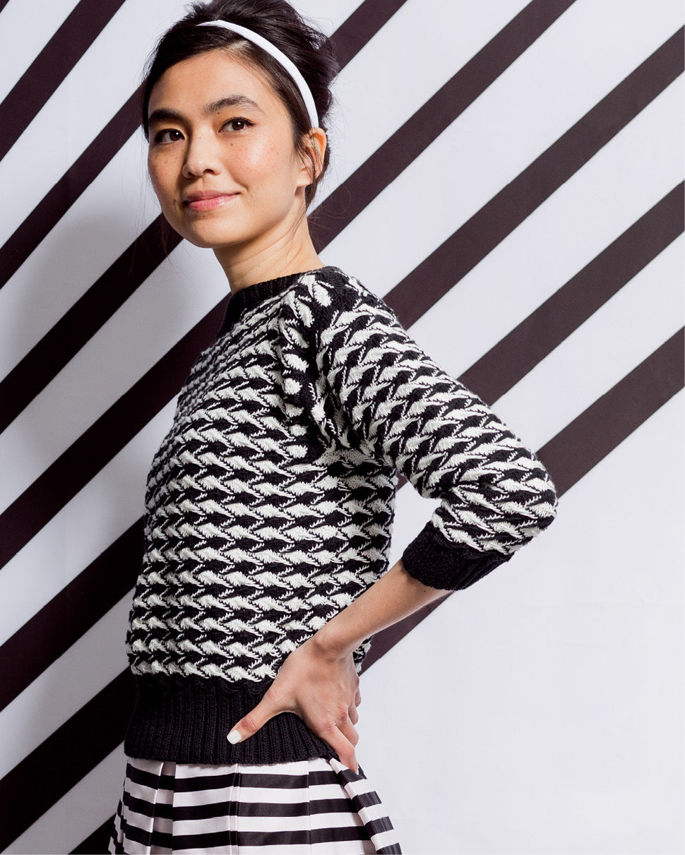 MillaMia Fragment Jumper Knitting Pattern