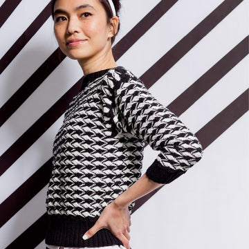 MillaMia Fragment Jumper Knitting Pattern