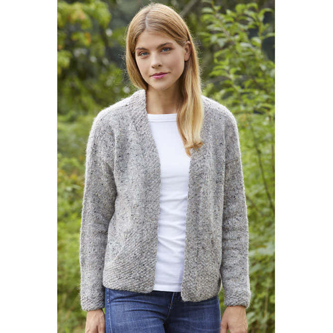 Tahki Yarns Dunquin Cardigan Knitting Pattern