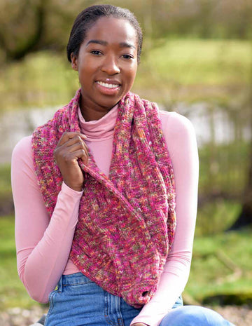 Beth Cowl in Juniper Moon Farm Fourteen Paints - PDF