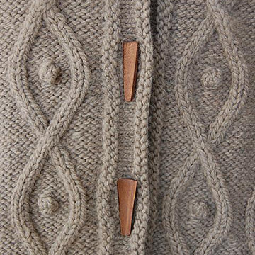Sleeveless Cable Hoodie to Knit