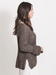 Blue Sky Fibers Preston Pullover Jumper Knitting Pattern