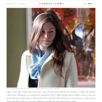 Swans Island Cirrus Cowl PDF