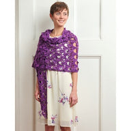Valley Yarns Vanda Stole Crochet Pattern