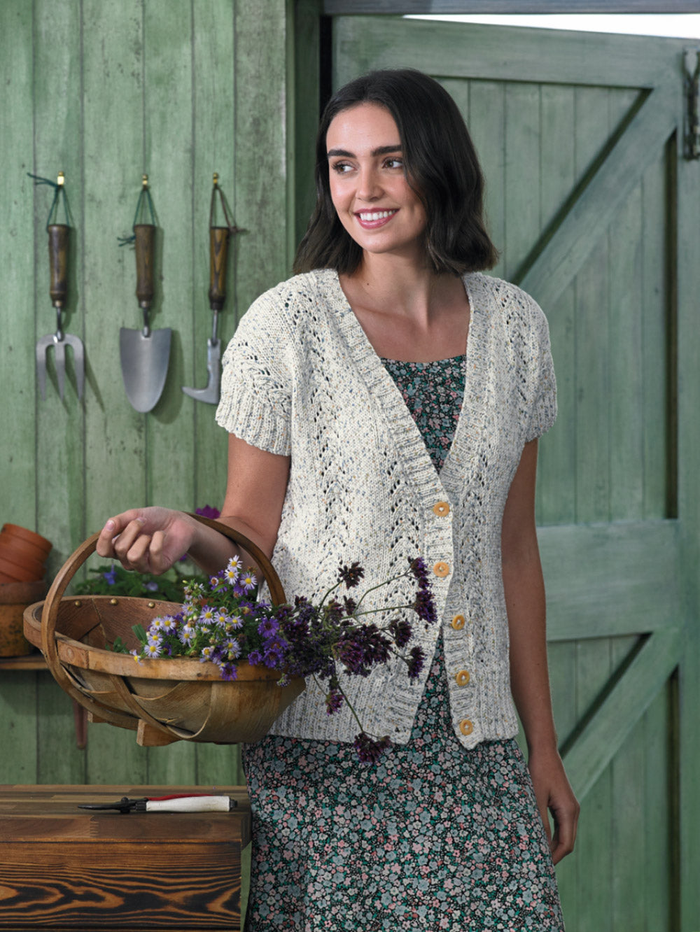 James C. Brett JB727 Cardigan Knitting Pattern