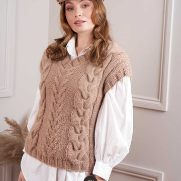 Heidi Waistcoat Knitting Pattern
