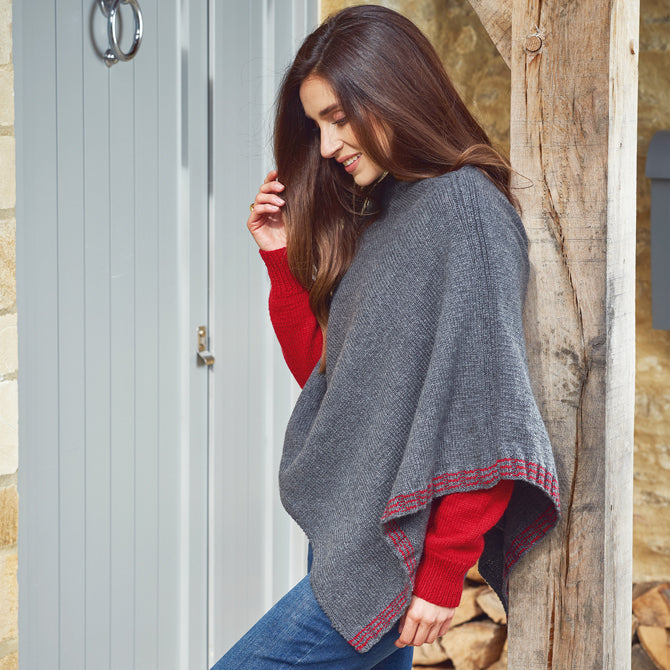 Rowan Tempt Cape Knitting Pattern