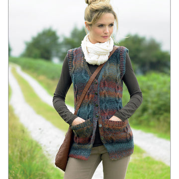 James C. Brett JB337 Waistcoat Knitting Pattern