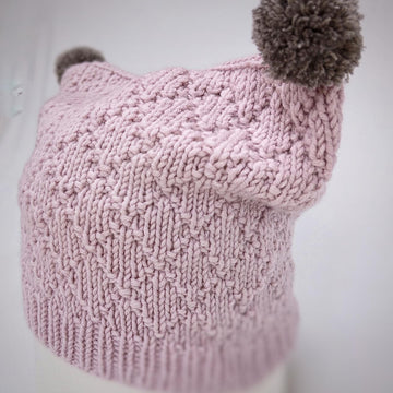 Harlequin Baby Hat