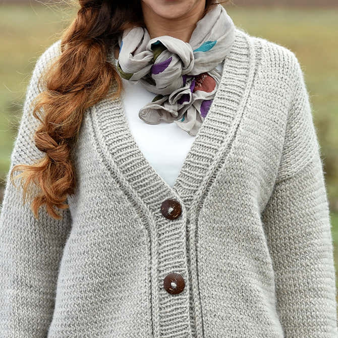 Juniper Moon Farm Cardigan Knitting Pattern
