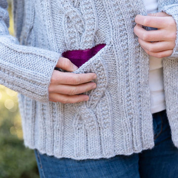 Cheyenne Cabled Cardigan #197