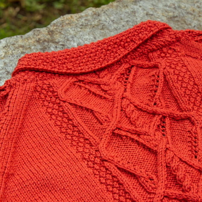 Valley Yarns WEBS DIR Collar Your Dreams Knitting Pattern