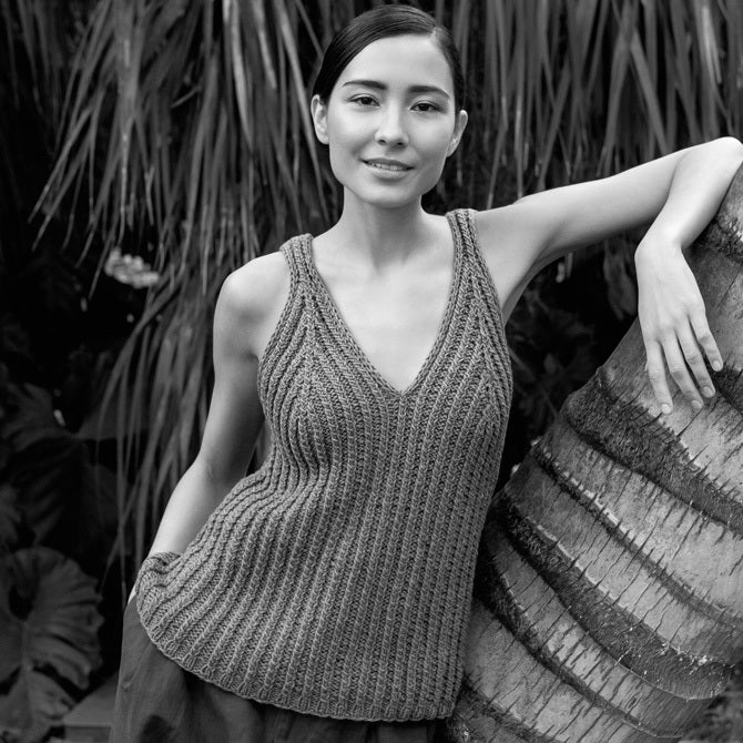 Lana Grossa 55 Top Jumper Knitting Pattern
