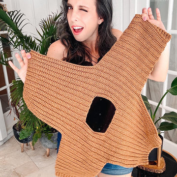 Easy Child Cuff-to-Cuff Sweater