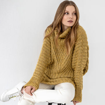 Lana Grossa 15 Pullover Jumper Knitting Pattern