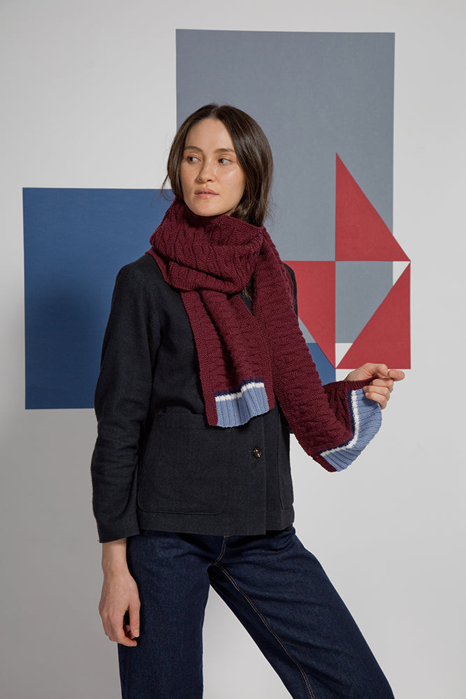MillaMia Mija Scarf Knitting Pattern