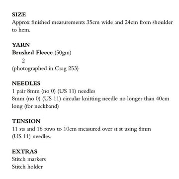 Bib in Rowan Brushed Fleece - RTP008-00001-ENP - PDF