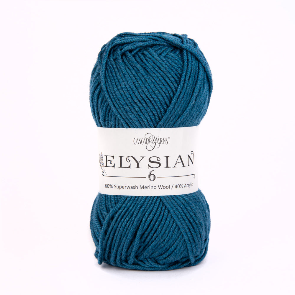 Cascade Yarns Elysian 6 Yarn - Superwash Merino Aran