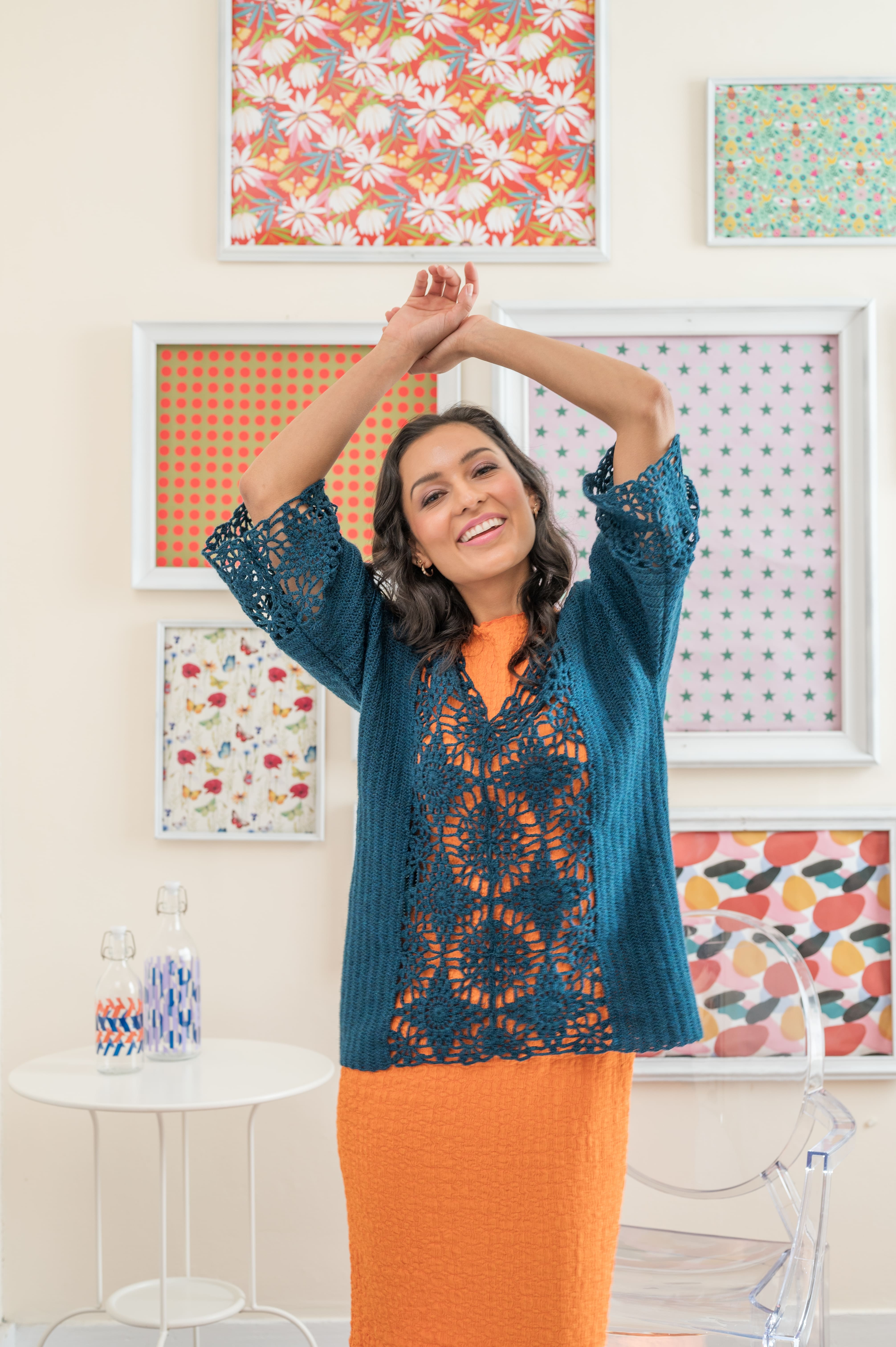 Berroco Outside the Sock Samira Top Crochet Pattern