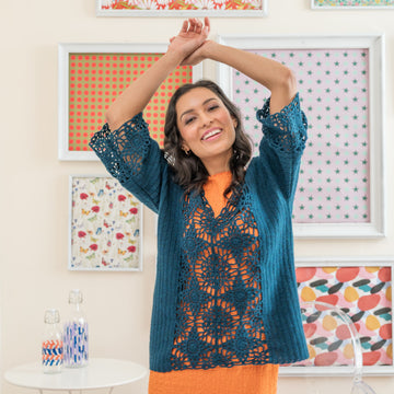 Berroco Outside the Sock Samira Top Crochet Pattern