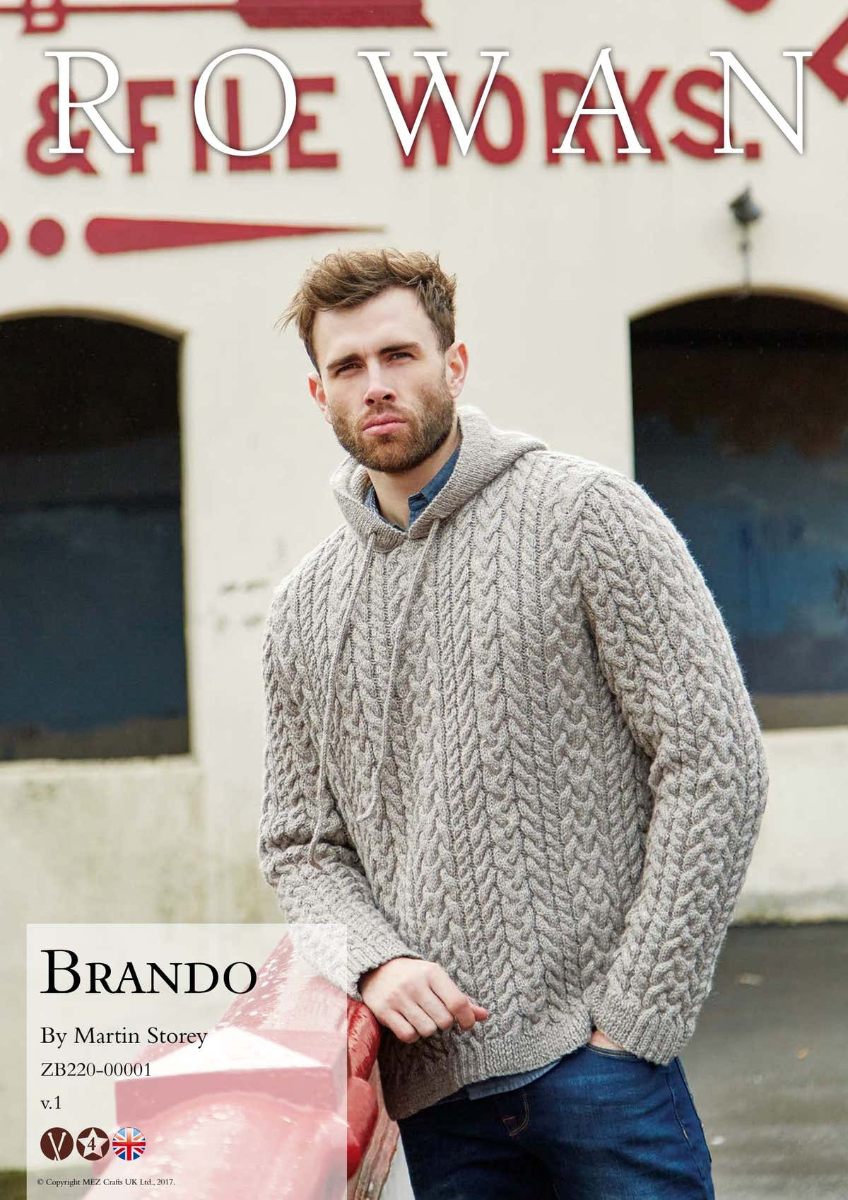 Rowan Brando Jumper Knitting Pattern