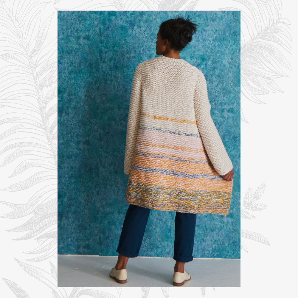 Willow & Lark Sunset Oversized Cardigan Knitting Pattern