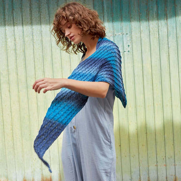 Lang PTO50-10 Shawl Wrap Knitting Pattern