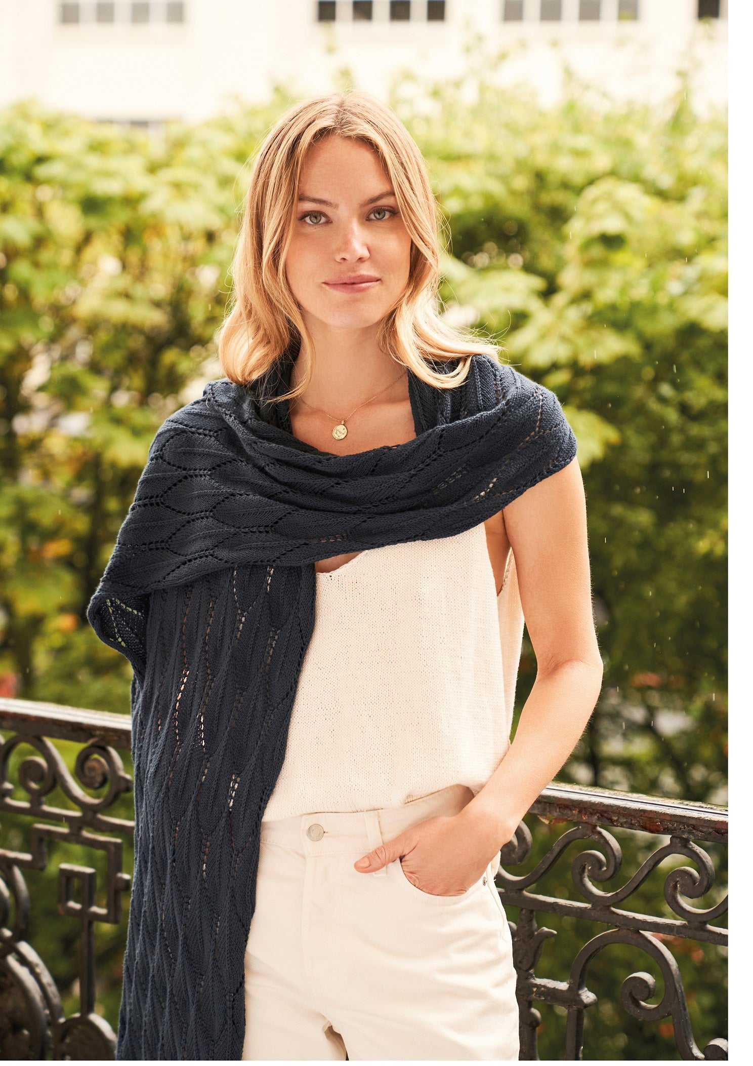 Zoe Scarf MODE Collection Knitting Pattern