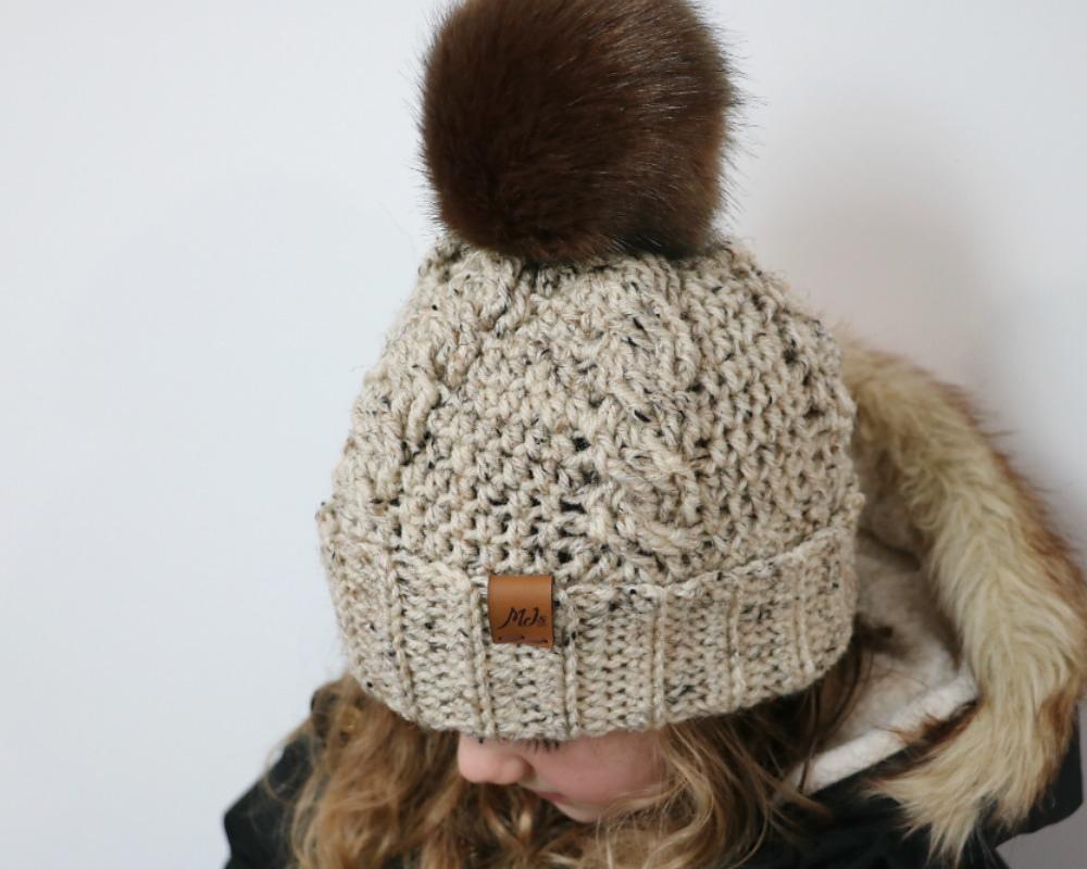 Rustic Cabled Toque