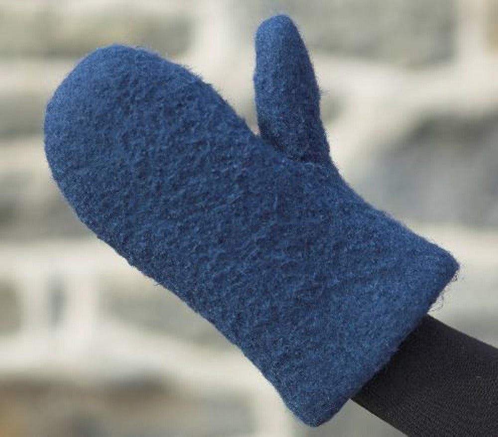 Felted Oven Mitten Mittens Knitting Pattern