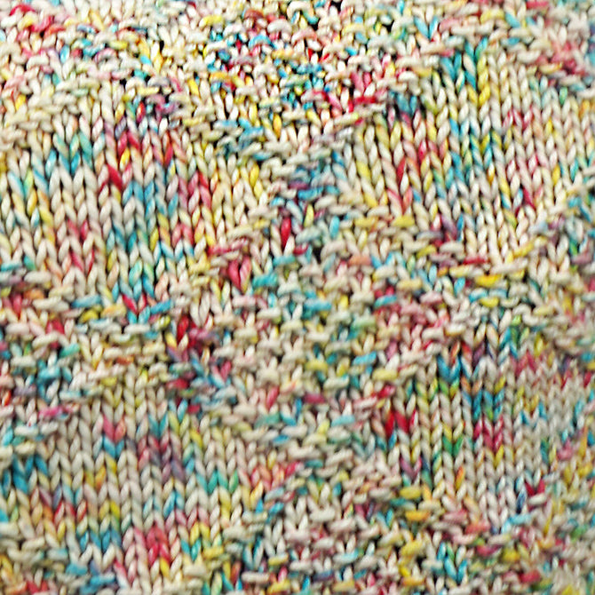 Cascade Yarns Diamond Splash Baby Blanket Knitting Pattern