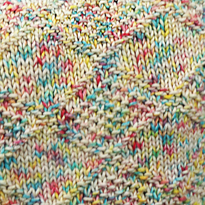 Cascade Yarns Diamond Splash Baby Blanket Knitting Pattern