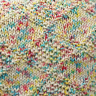 Cascade Yarns Diamond Splash Baby Blanket Knitting Pattern