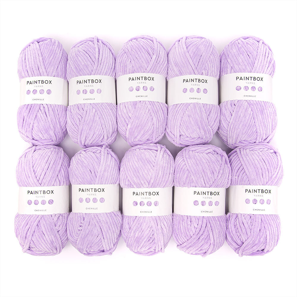 Paintbox Yarns Chenille 10 Ball Value Pack Yarn - Polyester Chunky