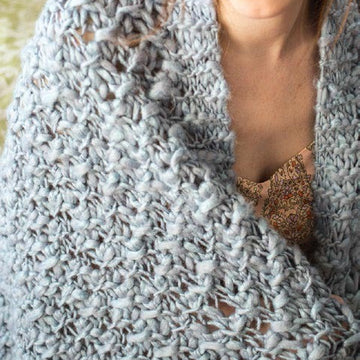 Tucana Throw Blanket Knitting Pattern