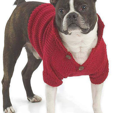 Buster Dog Coat Pet Clothing Knitting Pattern