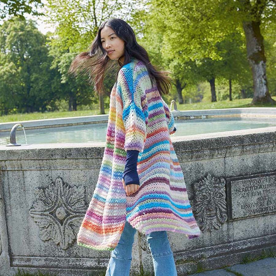 Lang PTO45-07 Cardigan Knitting Pattern