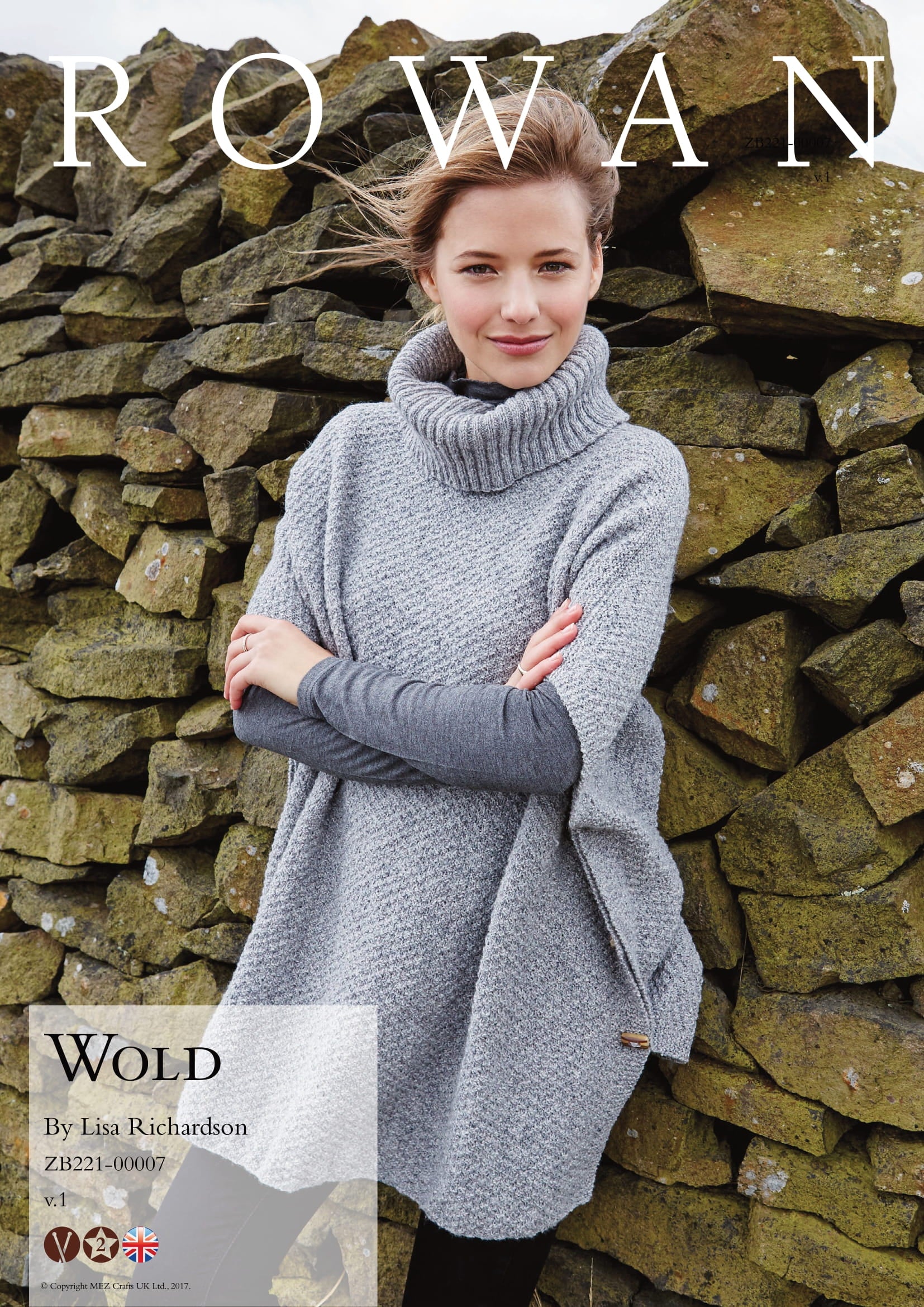 Rowan Wold Cape Knitting Pattern