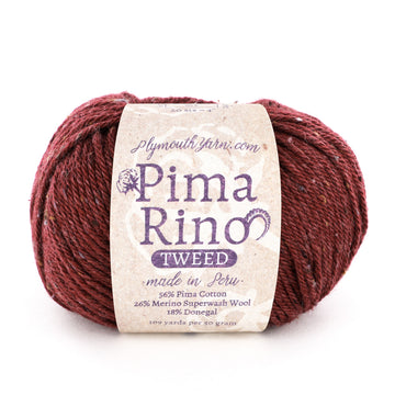 Plymouth Yarn Pima Rino Tweed Yarn - Cotton Worsted