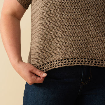 Maude Top in Berroco Iris Crochet Pattern