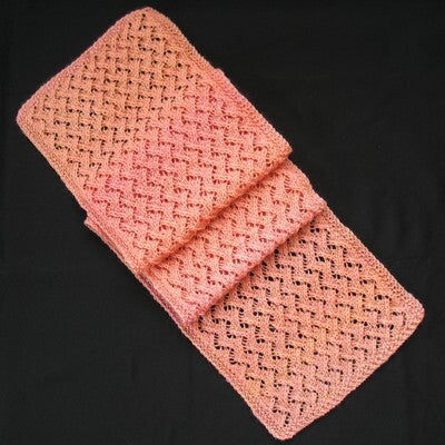 Jojoland Cinnabar Flare Scarf Knitting Pattern