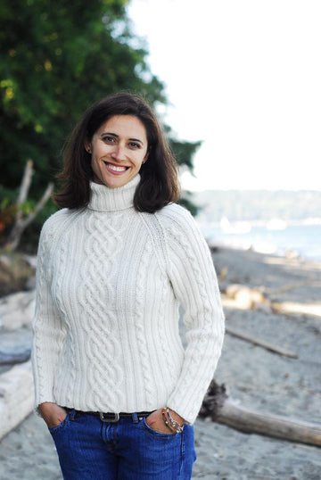 Aran Wiggles Turtleneck