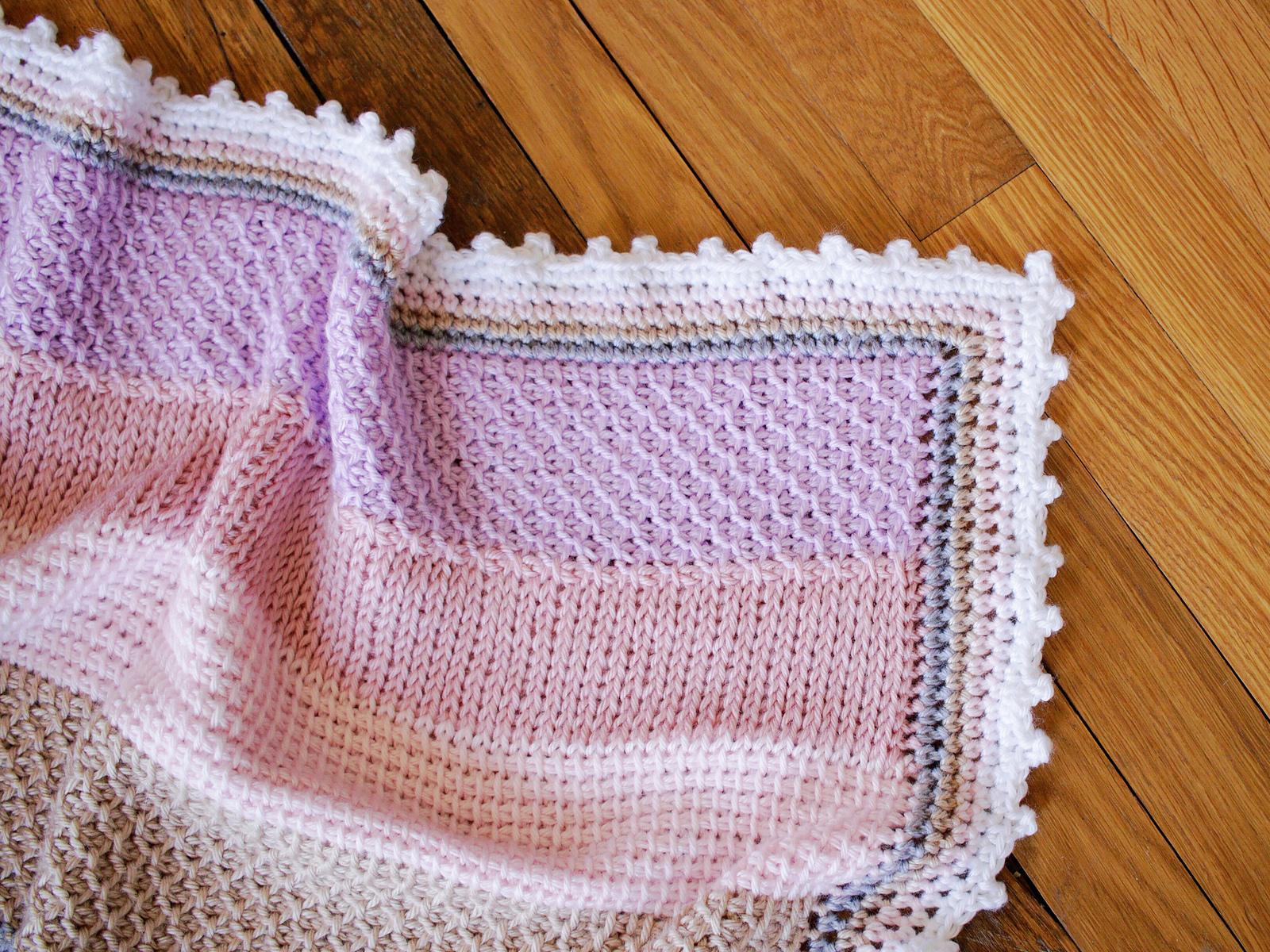 Sweet Stripes Baby Blanket
