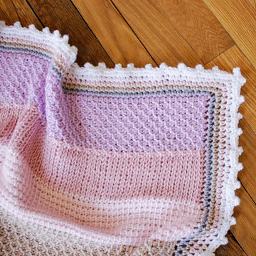 Sweet Stripes Baby Blanket